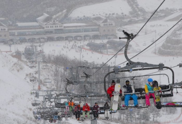 釜山滑雪行程