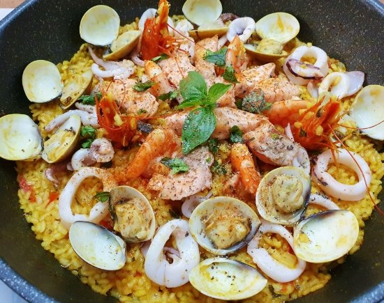 西班牙海鮮燉飯做法 西班牙海鮮燉飯做法