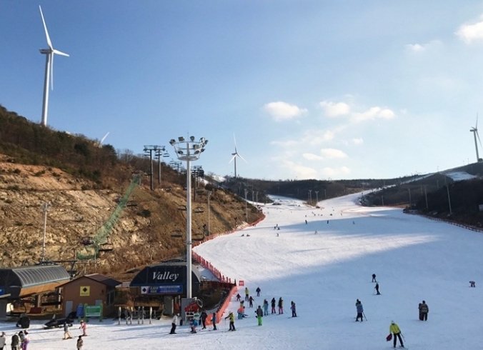 釜山滑雪行程